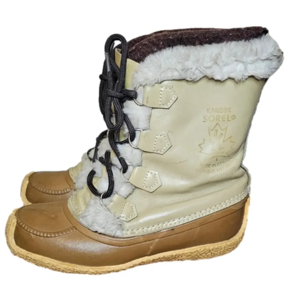 VINTAGE Sorel Nanook Boots Size 8